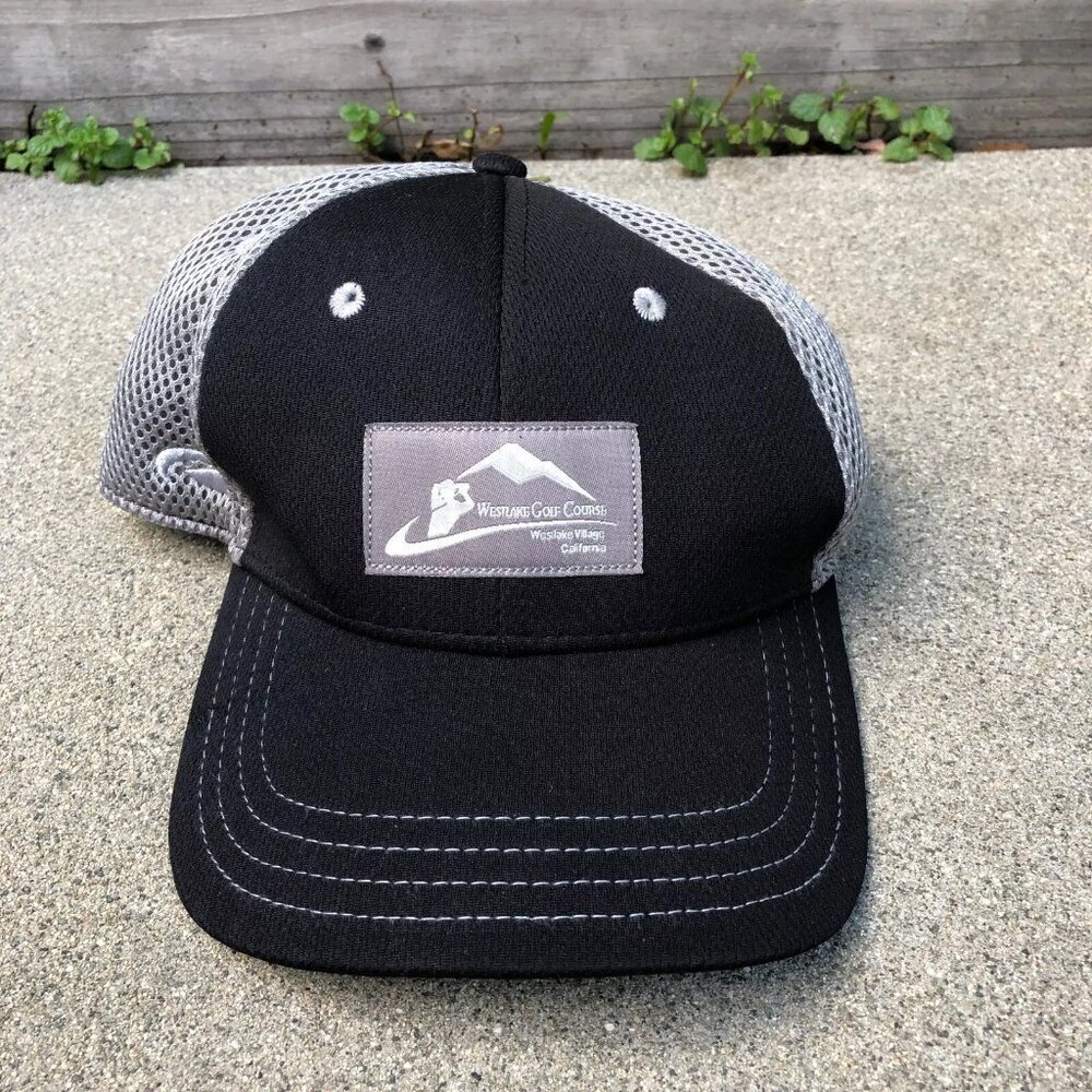PUKKA Westlake Golf Course Mesh Hat Men's One Size Grey Cap Westlake Village​​​​